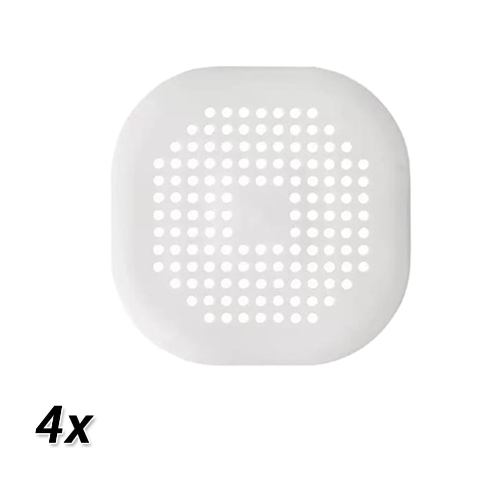 1-4pcs Drain Strainer Hair Catcher Shower Bath Basin Stopper Cover Sink Filter - Picture 11 of 13