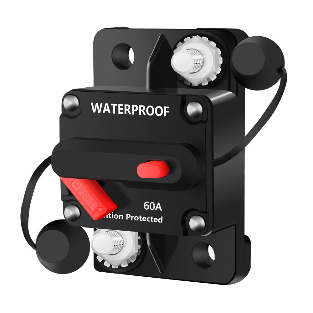 30-300AMP Car Circuit Breaker Fuse Reset 12V-48V Waterproof DC Car Boat Auto AU - Picture 9 of 14