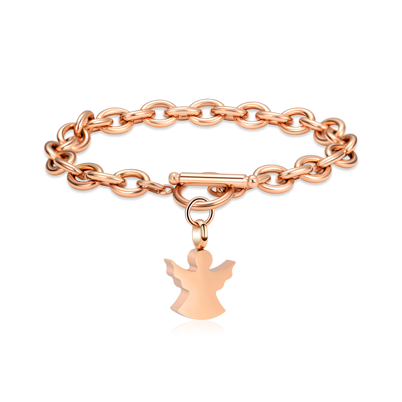 Angel Urn Bracelet for Ashes for Women Cremation Bracelet for Ashes Memorial Urn