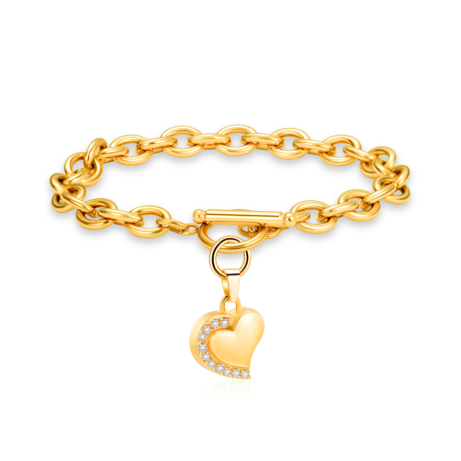 Crystal Heart Urn Bracelet for Ashes Cremation Bracelet F/ Ashes Keepsake Holder - Picture 30 of 44