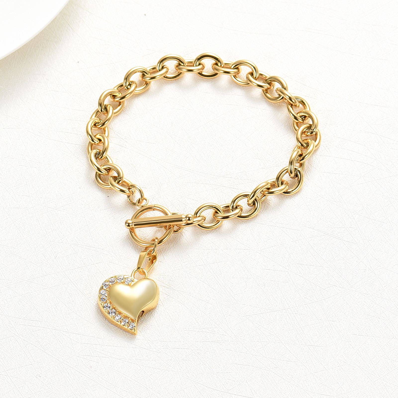 Crystal Heart Urn Bracelet for Ashes Cremation Bracelet F/ Ashes Keepsake Holder - Picture 32 of 44