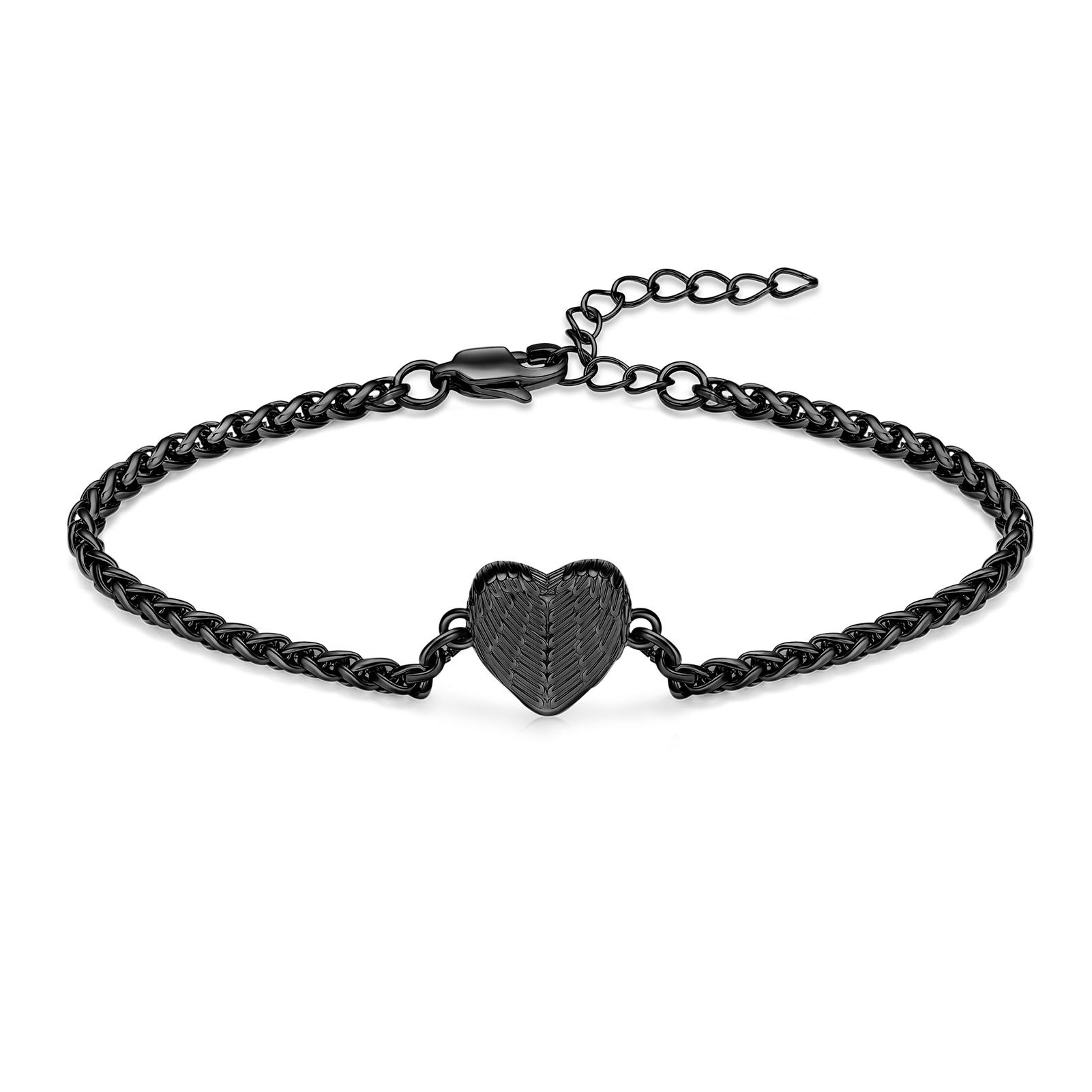 Heart Urn Bracelet for Ashes Adjustable Bangle Cremation Bangle Memorial Jewelry - Picture 9 of 32