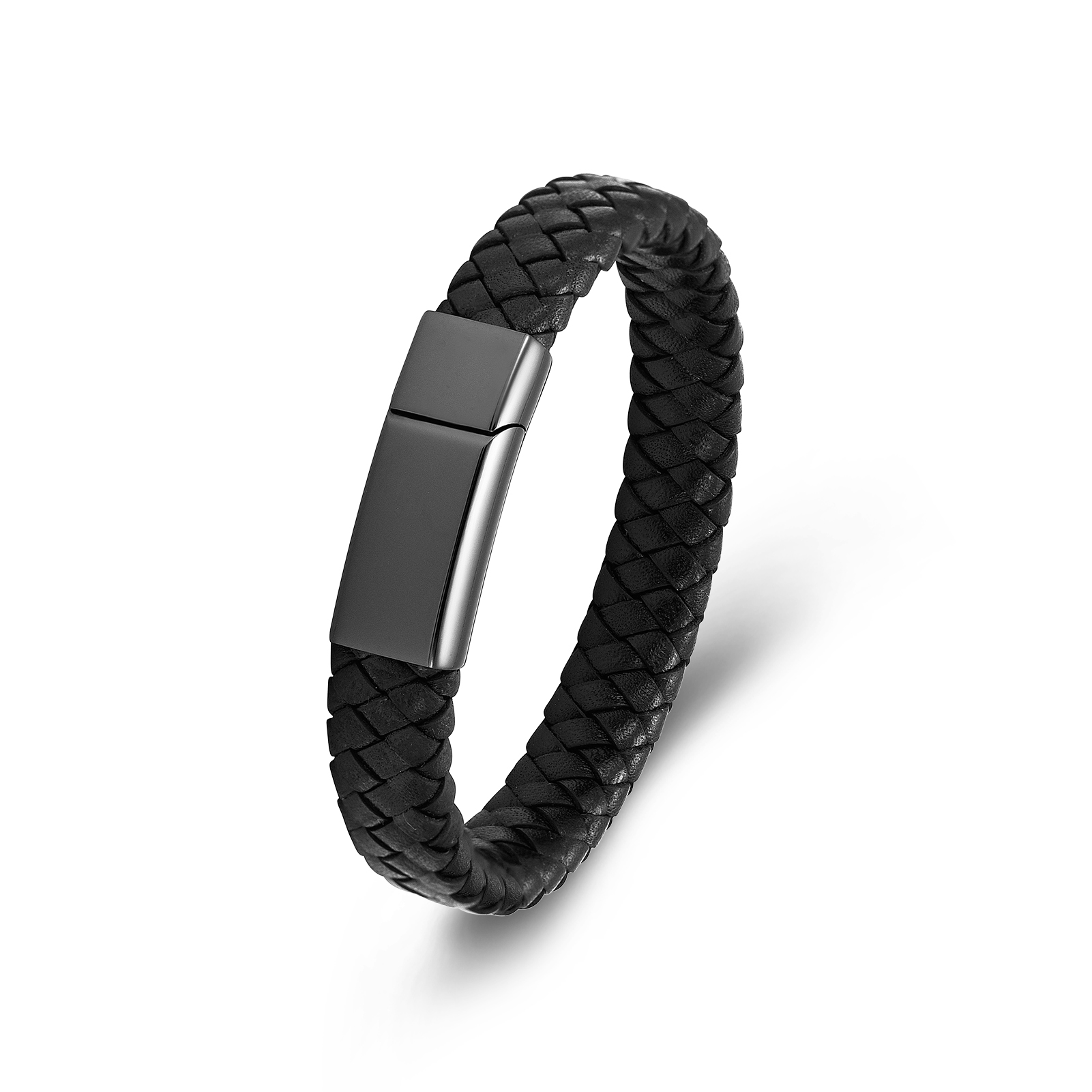 Urn Bracelet for Human / Pet Leather Cremation Bracelet Memorial Urn Cuff Bangle