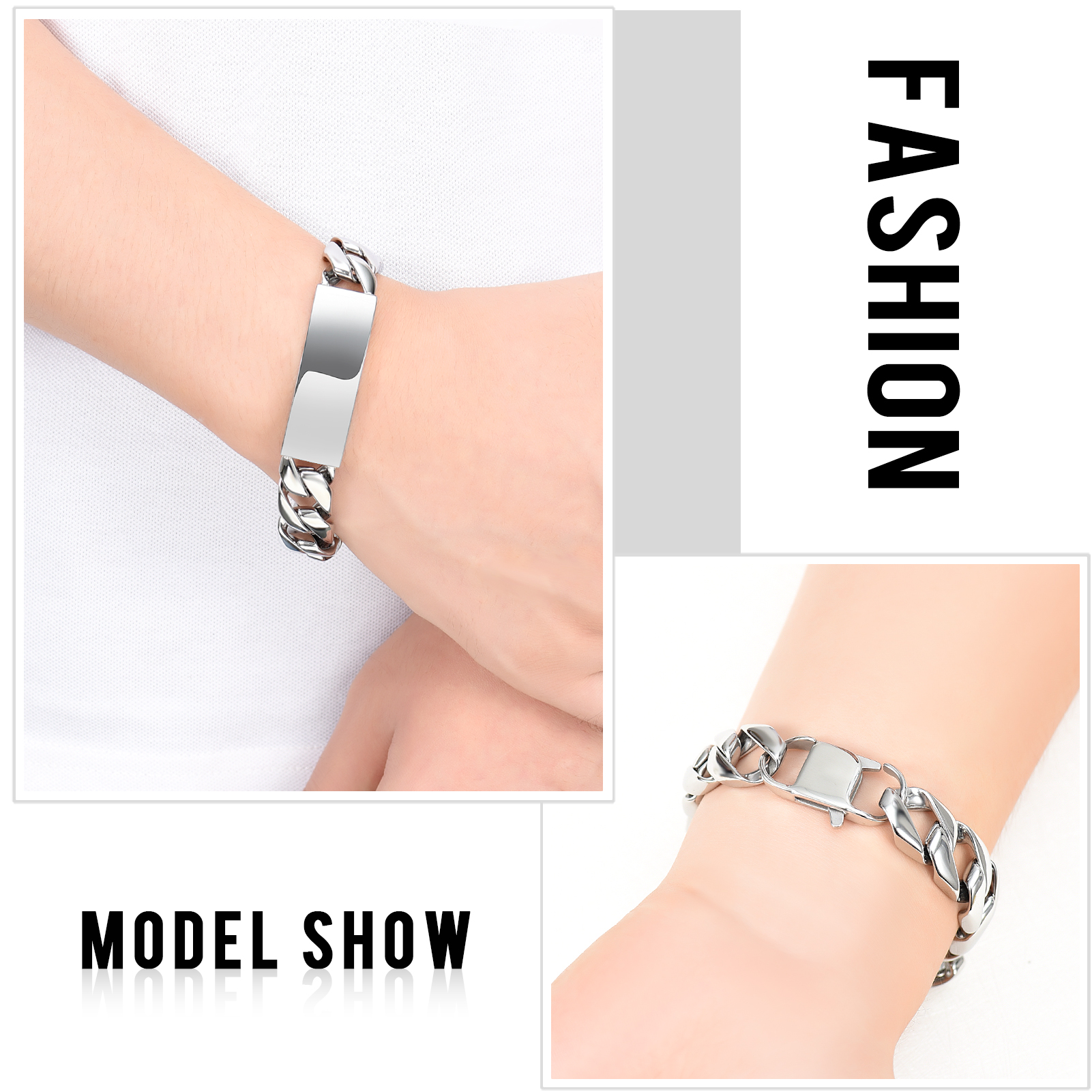 Personalized Cremation Jewelry Urn Bracelet for Ashes -Women Men Memorial Bangle - Picture 14 of 60