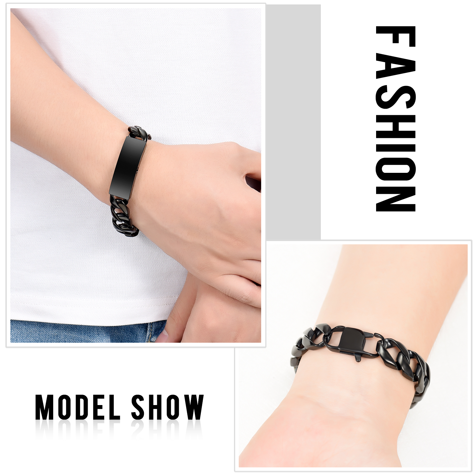 Personalized Cremation Jewelry Urn Bracelet for Ashes -Women Men Memorial Bangle - Picture 23 of 60