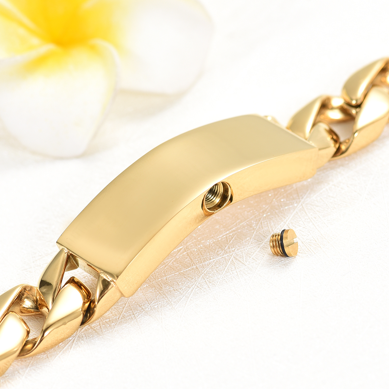 Personalized Cremation Jewelry Urn Bracelet for Ashes -Women Men Memorial Bangle - Picture 36 of 60