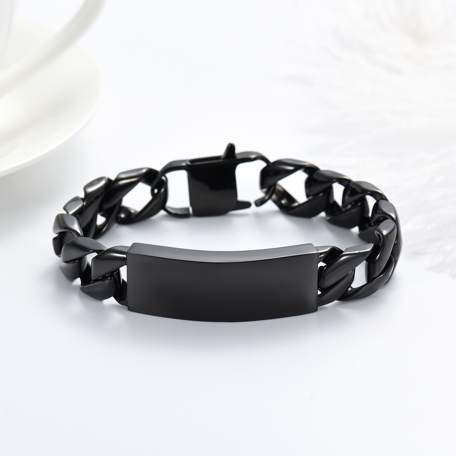 Personalized Cremation Jewelry Urn Bracelet for Ashes -Women Men Memorial Bangle - Picture 54 of 60