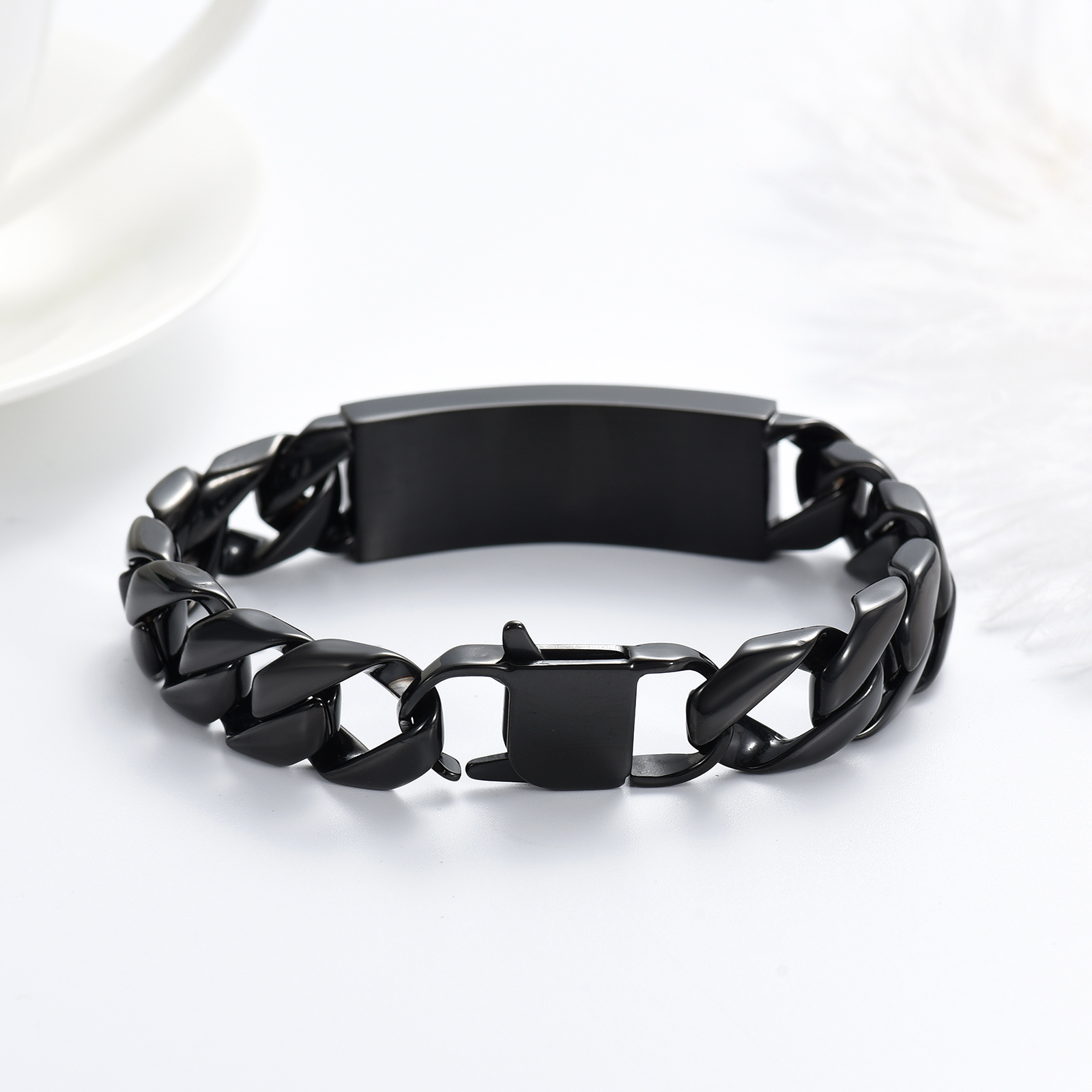 Personalized Cremation Jewelry Urn Bracelet for Ashes -Women Men Memorial Bangle - Picture 55 of 60