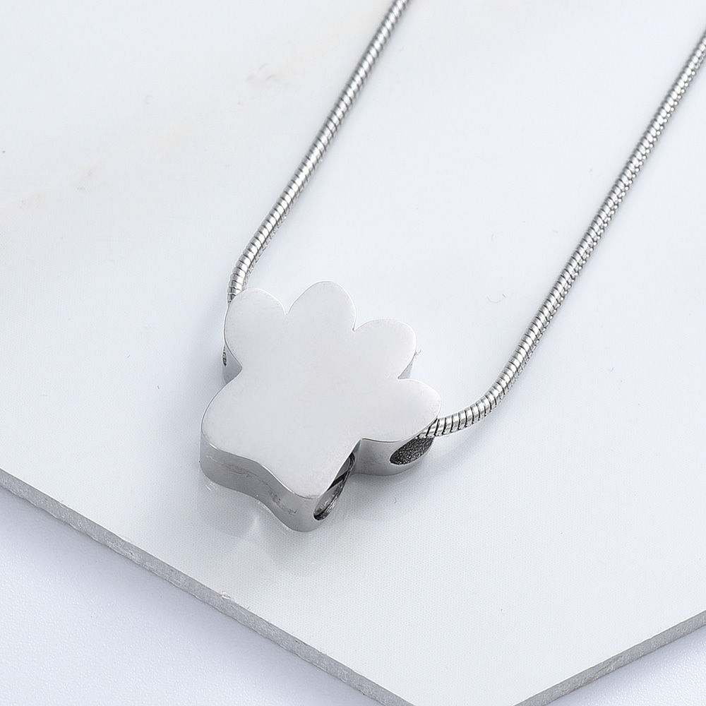 Paw Print Urn Necklace for Ashes Cremation Jewelry Urn Necklace Keepsake Jewelry - Picture 19 of 35