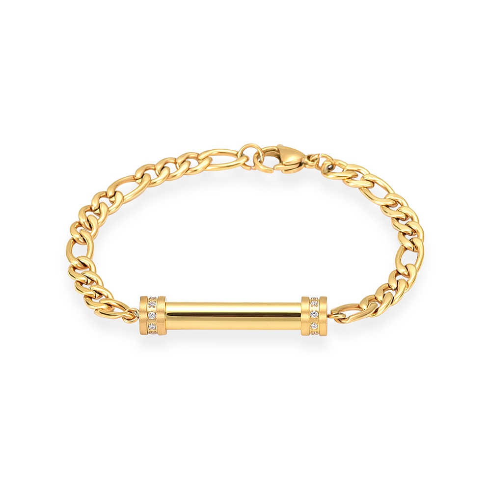 Cylinder Cremation Urn Bracelet for Ashes Premium Grade Memorial Keepsake Bangle - Picture 24 of 37
