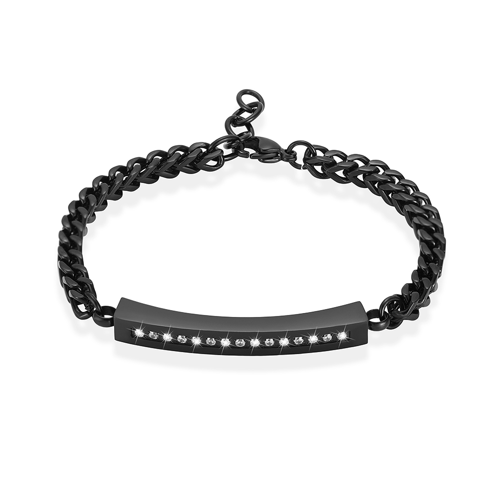 Custom Adjustable Chain Link Bracelet Ashes Keepsake Urn Locket Memory Bracelet - Picture 12 of 13