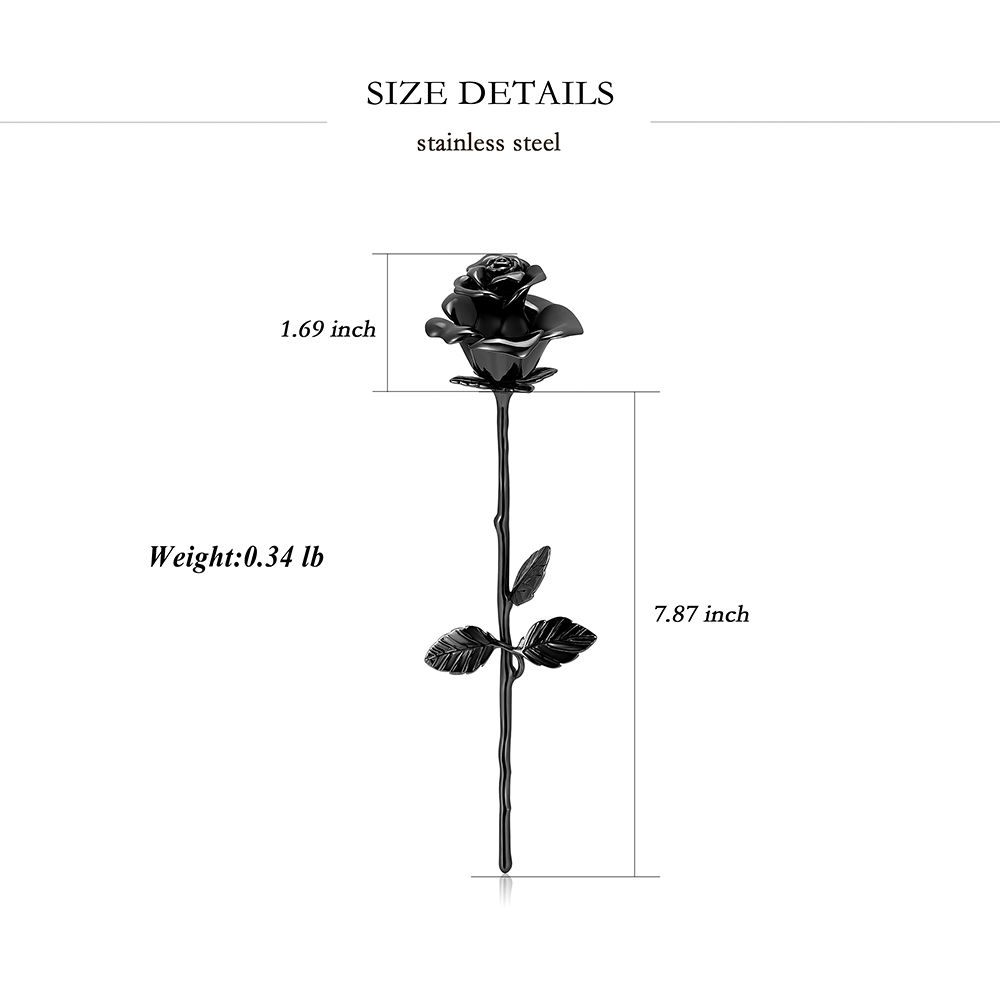 Big Rose Flower Cremation Ashes Jewellery Urns Keepsnake Necklace for Women Men - Picture 24 of 28