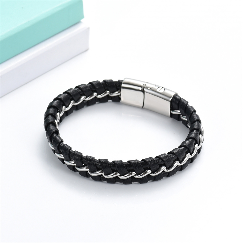 Cremation Urn Bracelet for Ashes Memorial Cuff Bangle Braided Leather Wristband - Picture 39 of 65