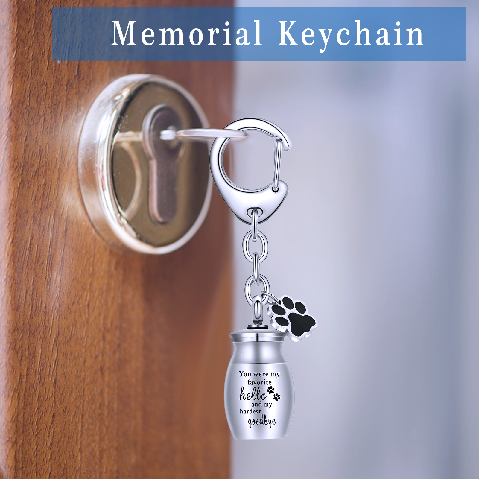 Pet Urns Keychain Pet Urns for Dogs Ashes Keepsake Small Pet Urns for Dogs Cats