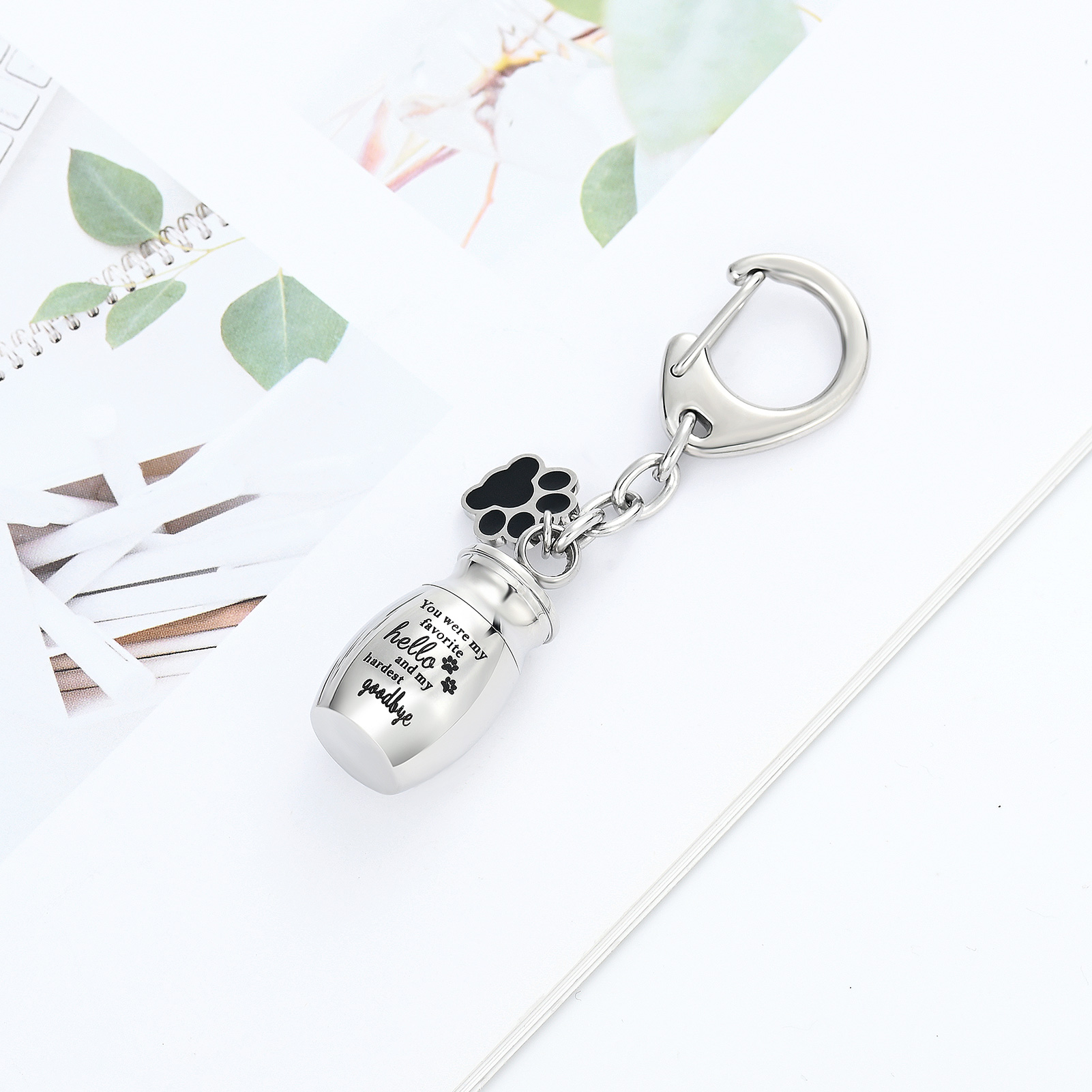 Pet Urns Keychain Pet Urns for Dogs Ashes Keepsake Small Pet Urns for Dogs Cats