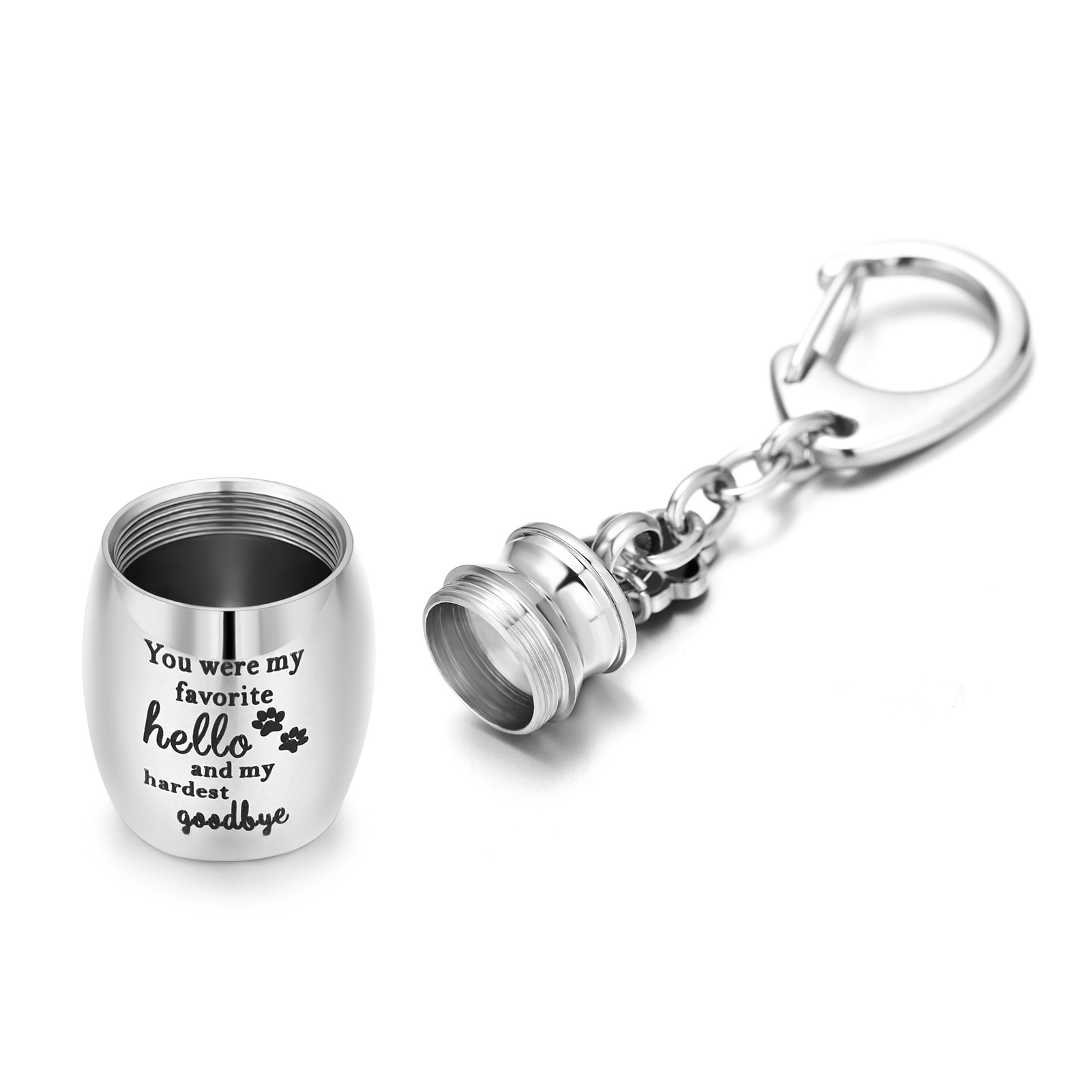 Pet Urns Keychain Pet Urns for Dogs Ashes Keepsake Small Pet Urns for Dogs Cats