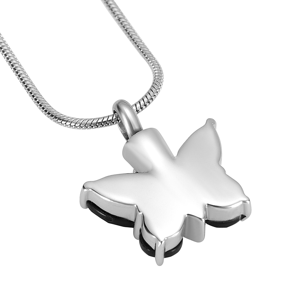 Butterfly Cremation Necklace for Ashes-Urn Neckalce for Women Cremation Jewelry - Picture 32 of 53