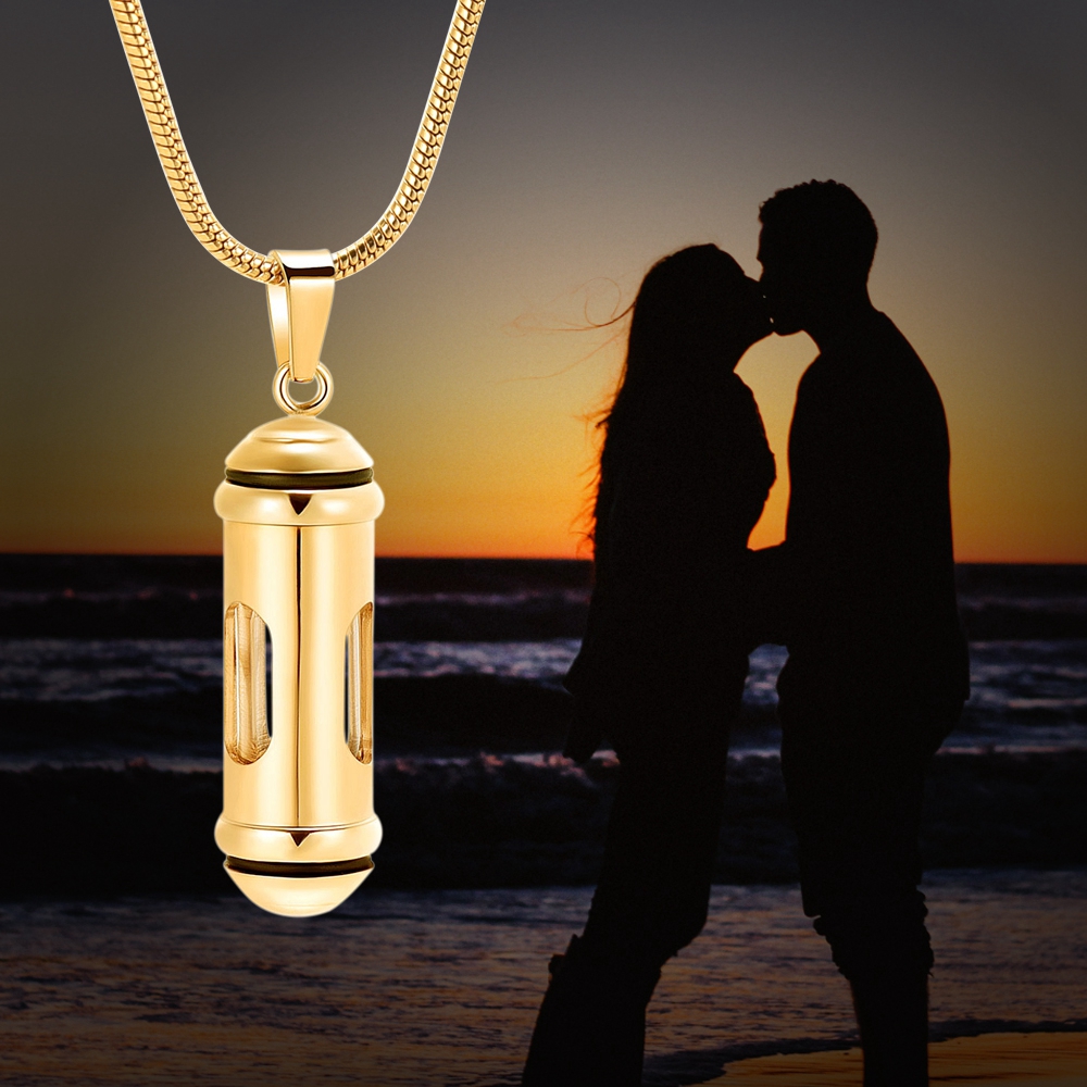 Glass Cremation Jewelry for Ashes Container Vial Urn Necklace Ashes Urn ...