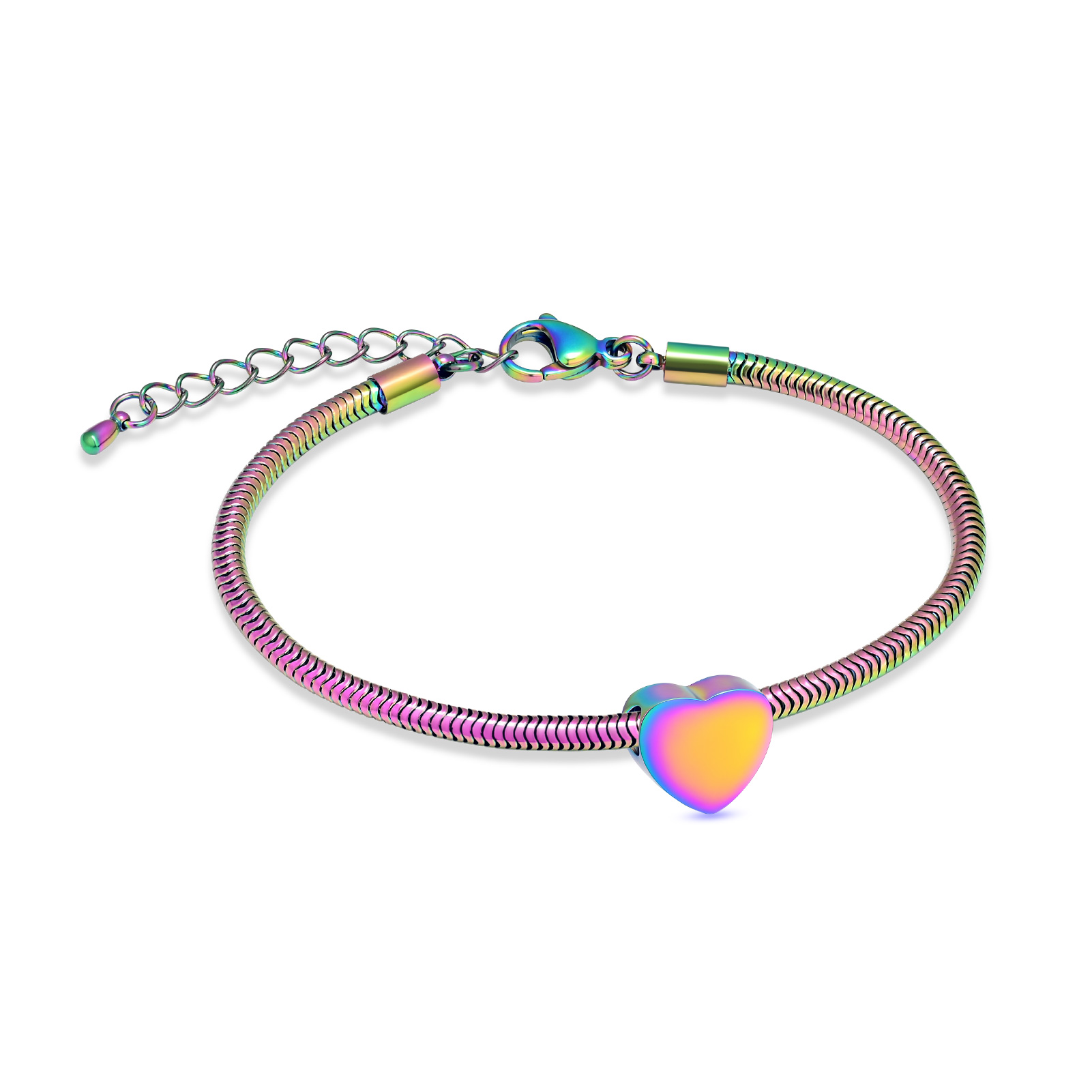 Mini Heart Urn Bracelet for Ashes for Women Cremation Jewelry Memorial Bracelet