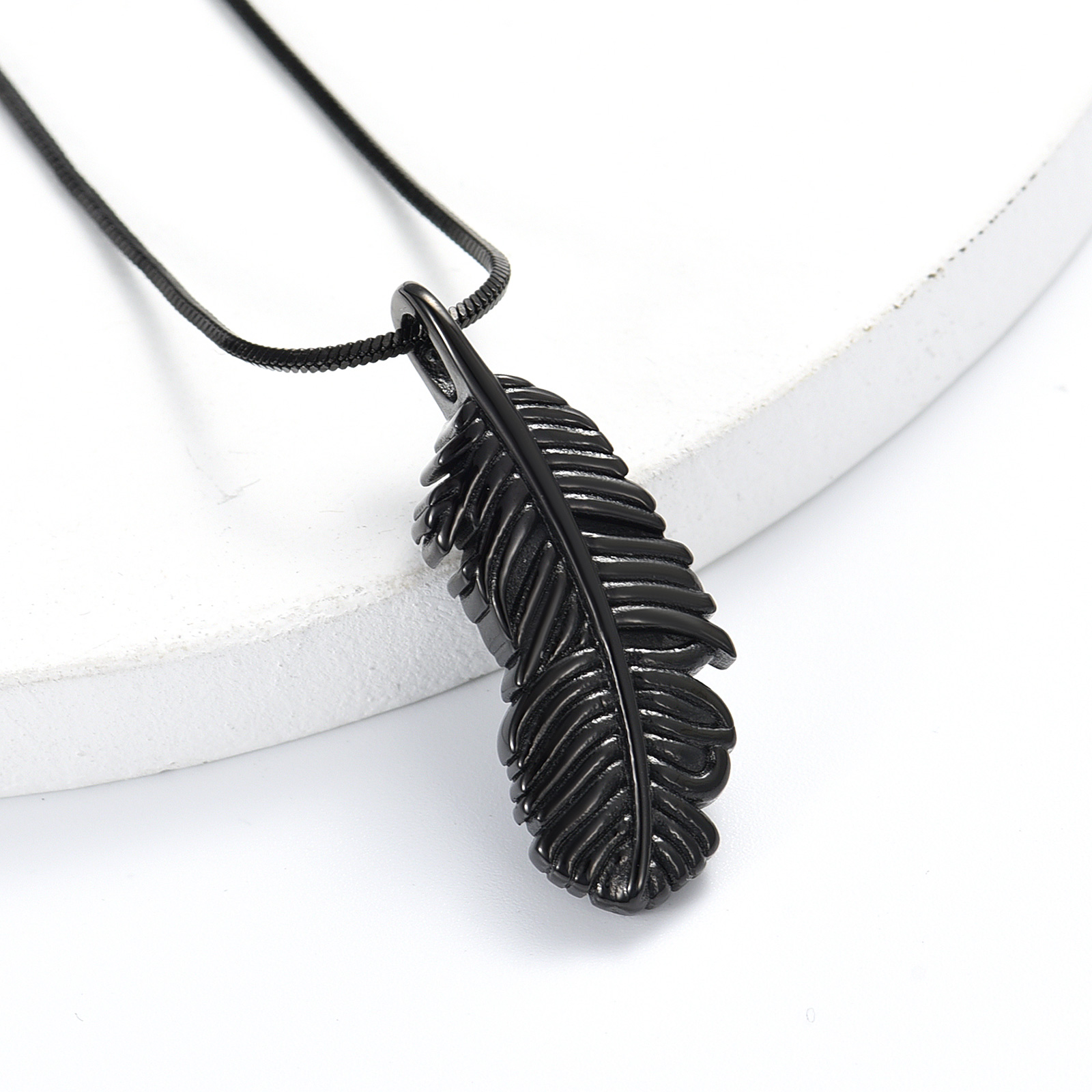 Angel Wing Urn Necklace for Ashes Women Men Cremation Pendant Necklace for Ashes - Picture 14 of 38