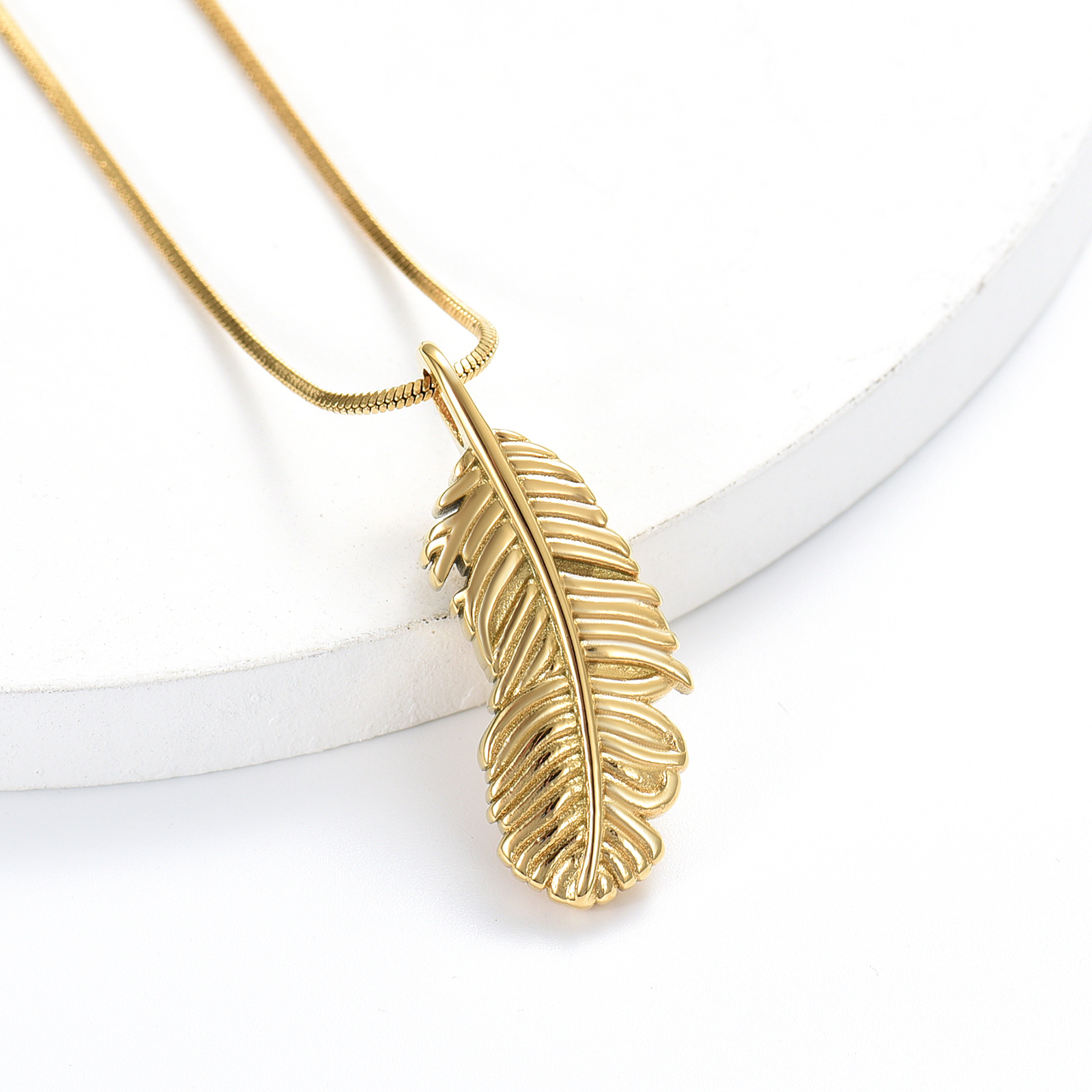Angel Wing Urn Necklace for Ashes Women Men Cremation Pendant Necklace for Ashes - Picture 21 of 38