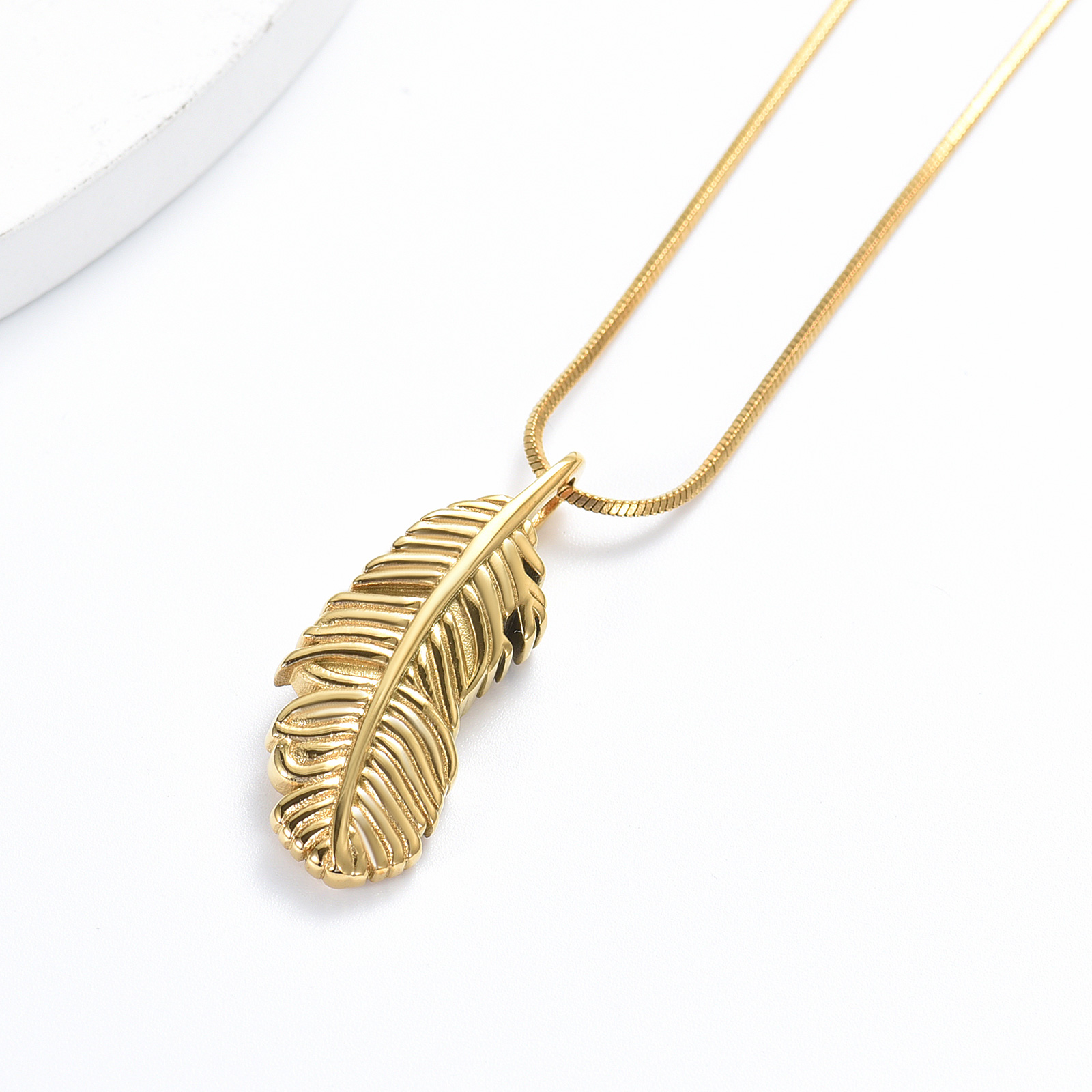 Angel Wing Urn Necklace for Ashes Women Men Cremation Pendant Necklace for Ashes - Picture 22 of 38