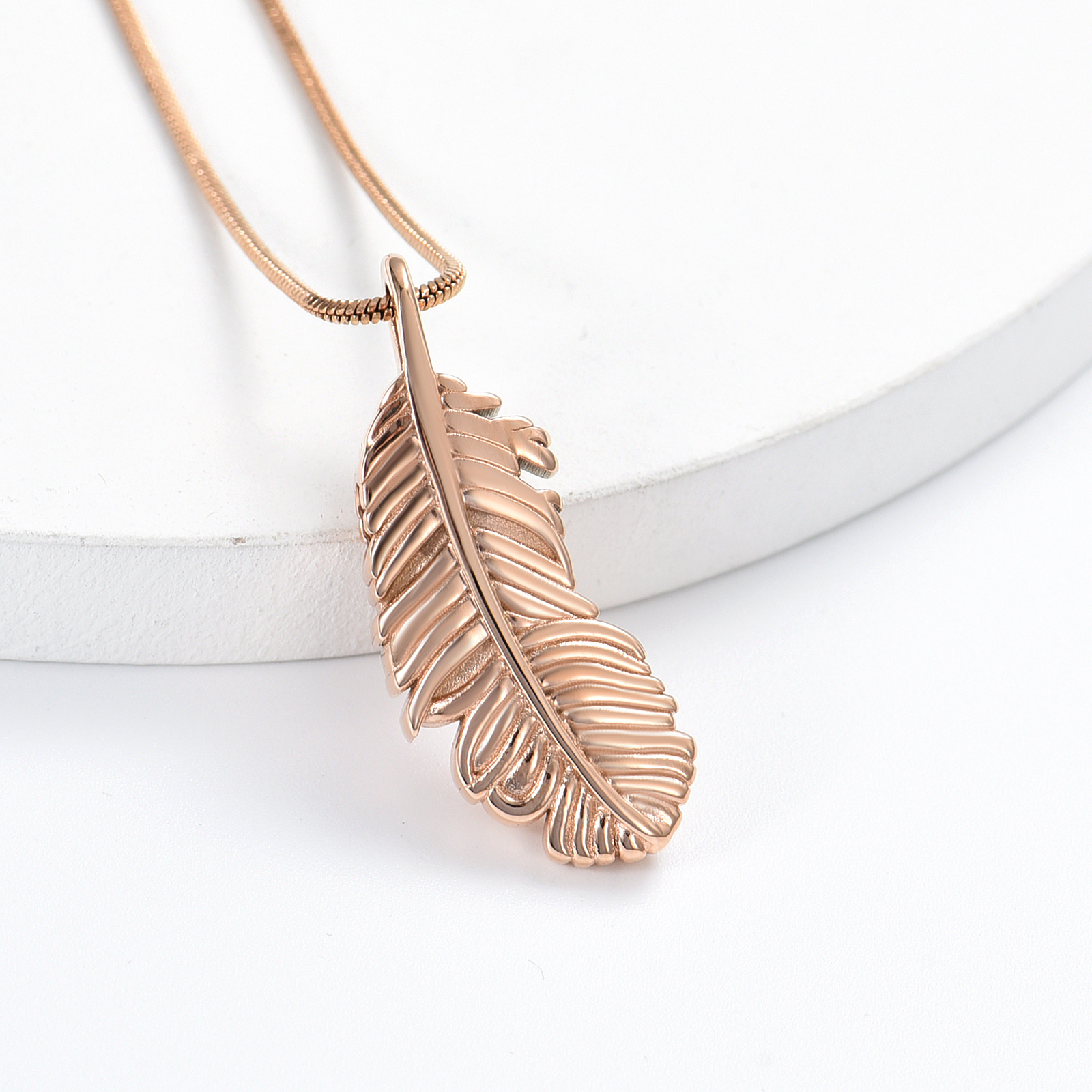 Angel Wing Urn Necklace for Ashes Women Men Cremation Pendant Necklace for Ashes - Picture 28 of 38