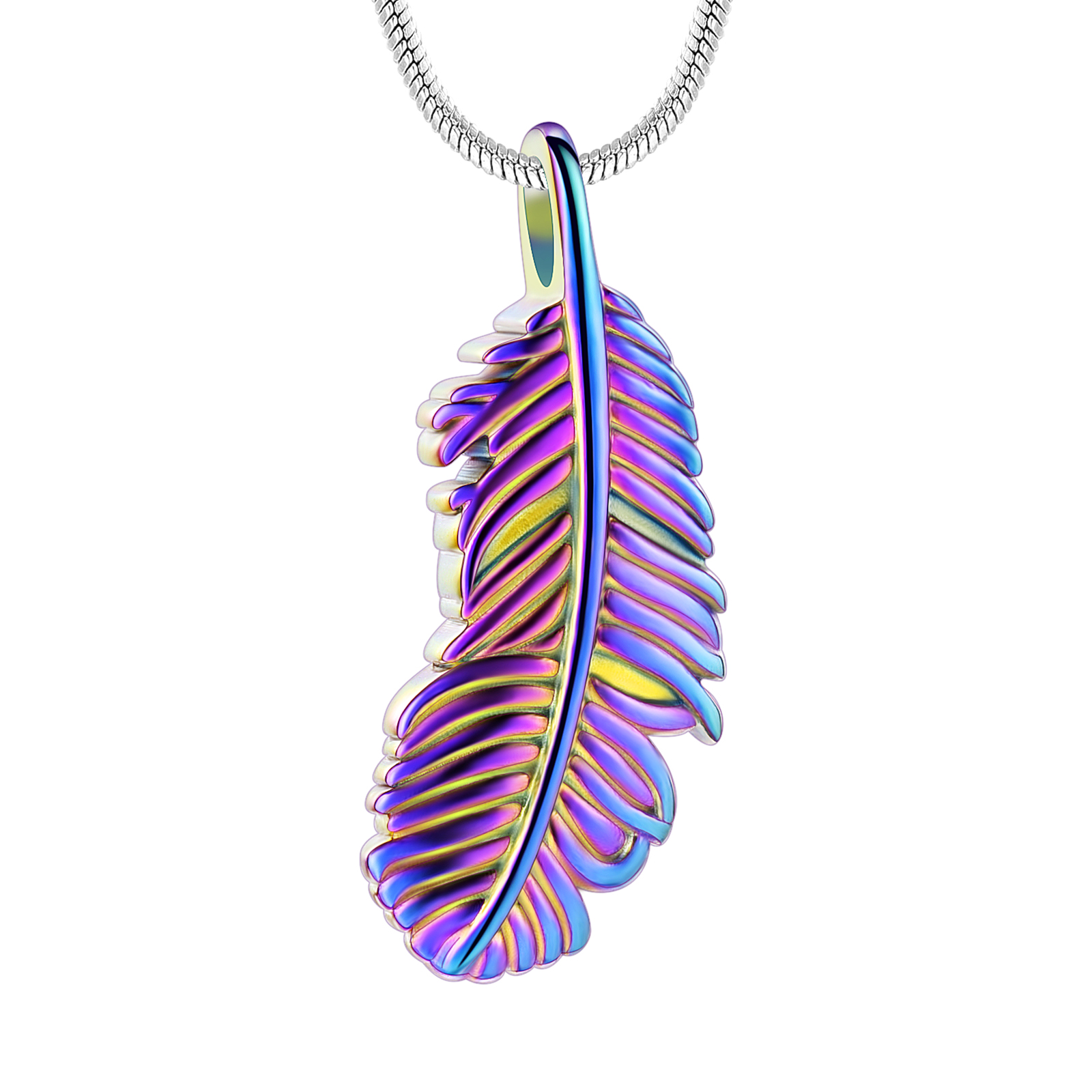 Angel Wing Urn Necklace for Ashes Women Men Cremation Pendant Necklace for Ashes - Picture 32 of 38