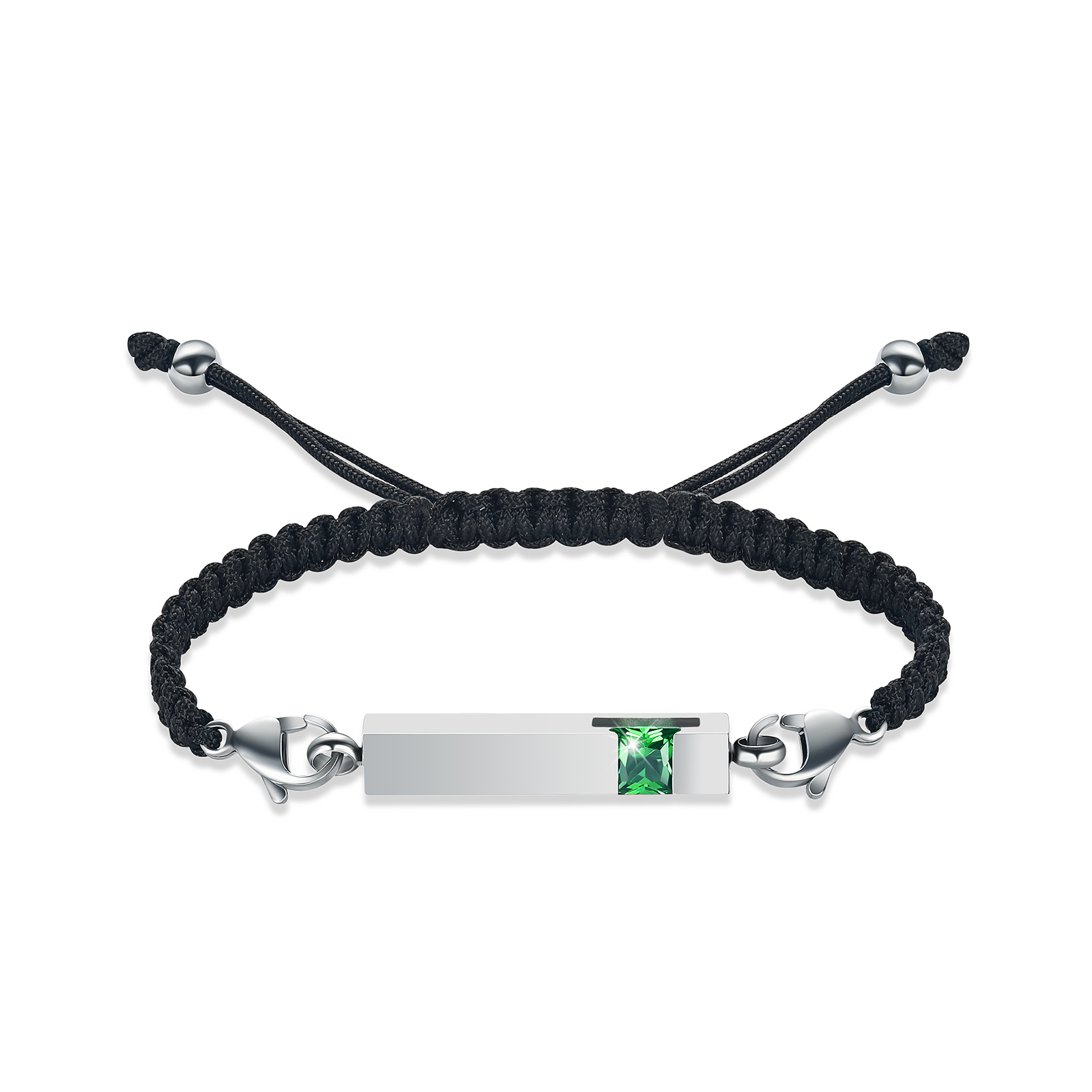 Bar Urn Bracelet for Ashes for Women Men Handmade Braided Rope Cremation Bangle - Picture 12 of 77