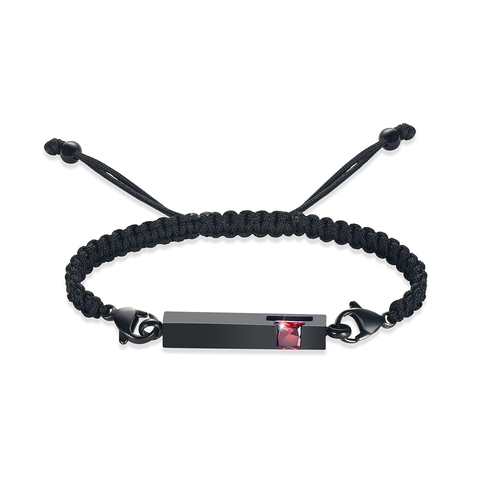 Bar Urn Bracelet for Ashes for Women Men Handmade Braided Rope Cremation Bangle - Picture 54 of 77