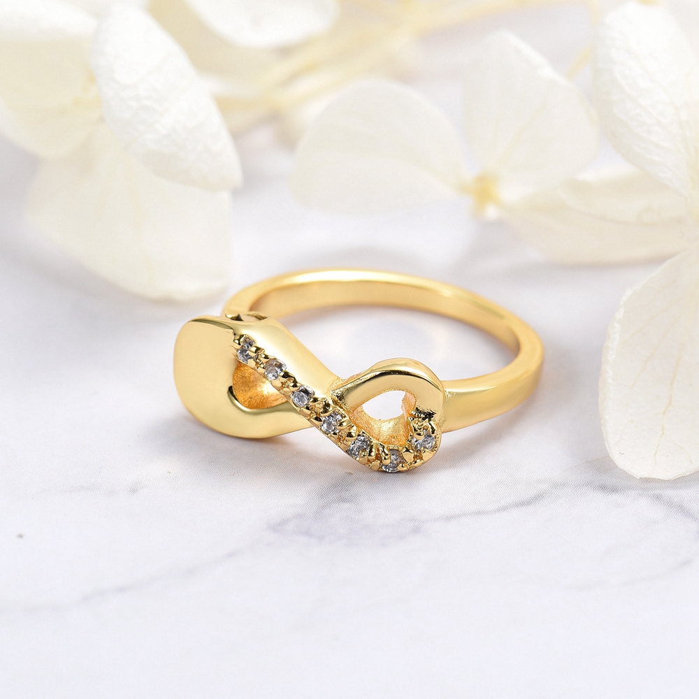 Cremation Jewelry Urn Ring for Ashes Infinity Crystal Memorial Ring F/ Human Pet - Picture 31 of 63