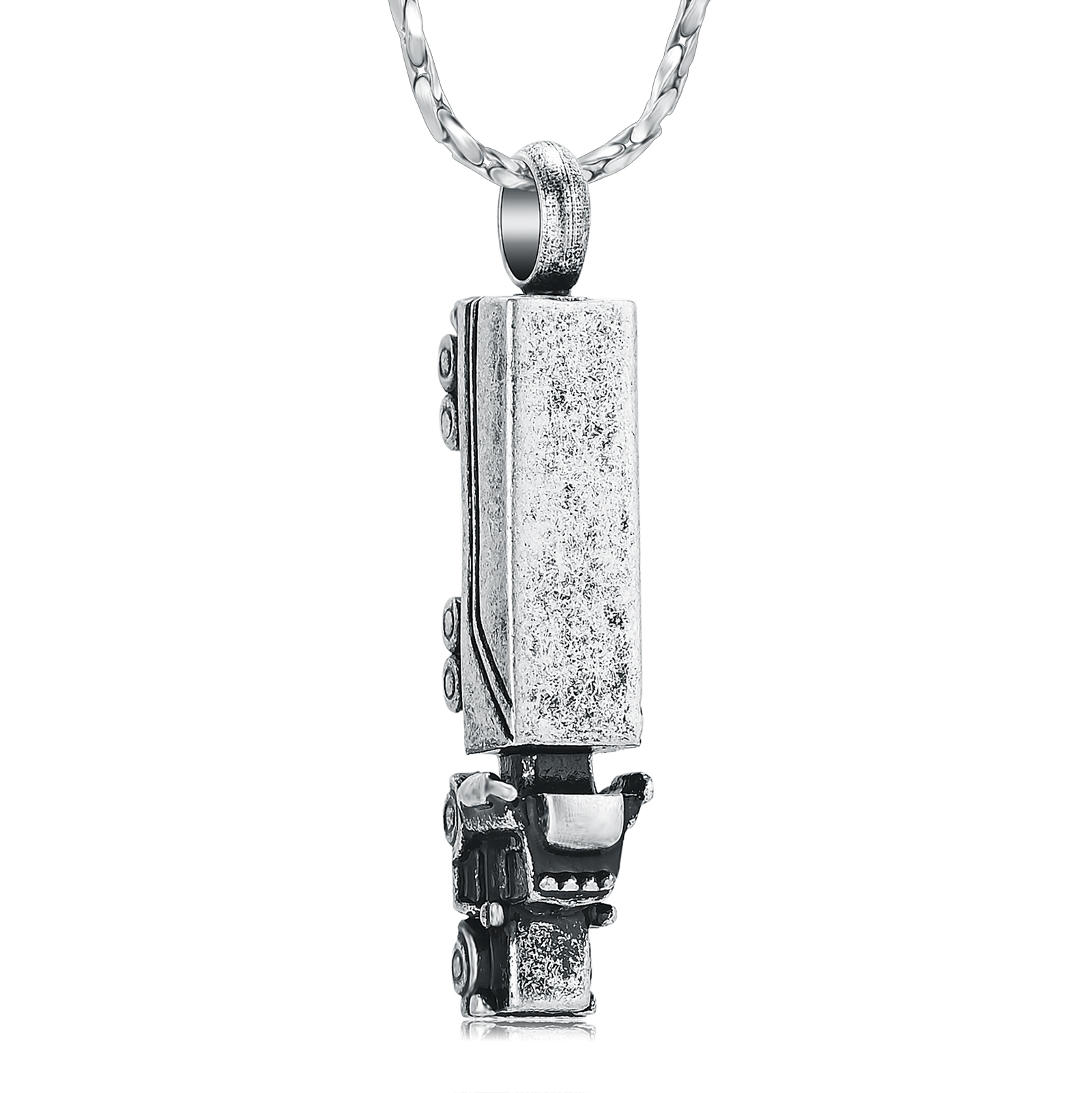 18 Wheeler Semi Truck Urn Necklace for Ashes Urn Cremation Jewelry of ...