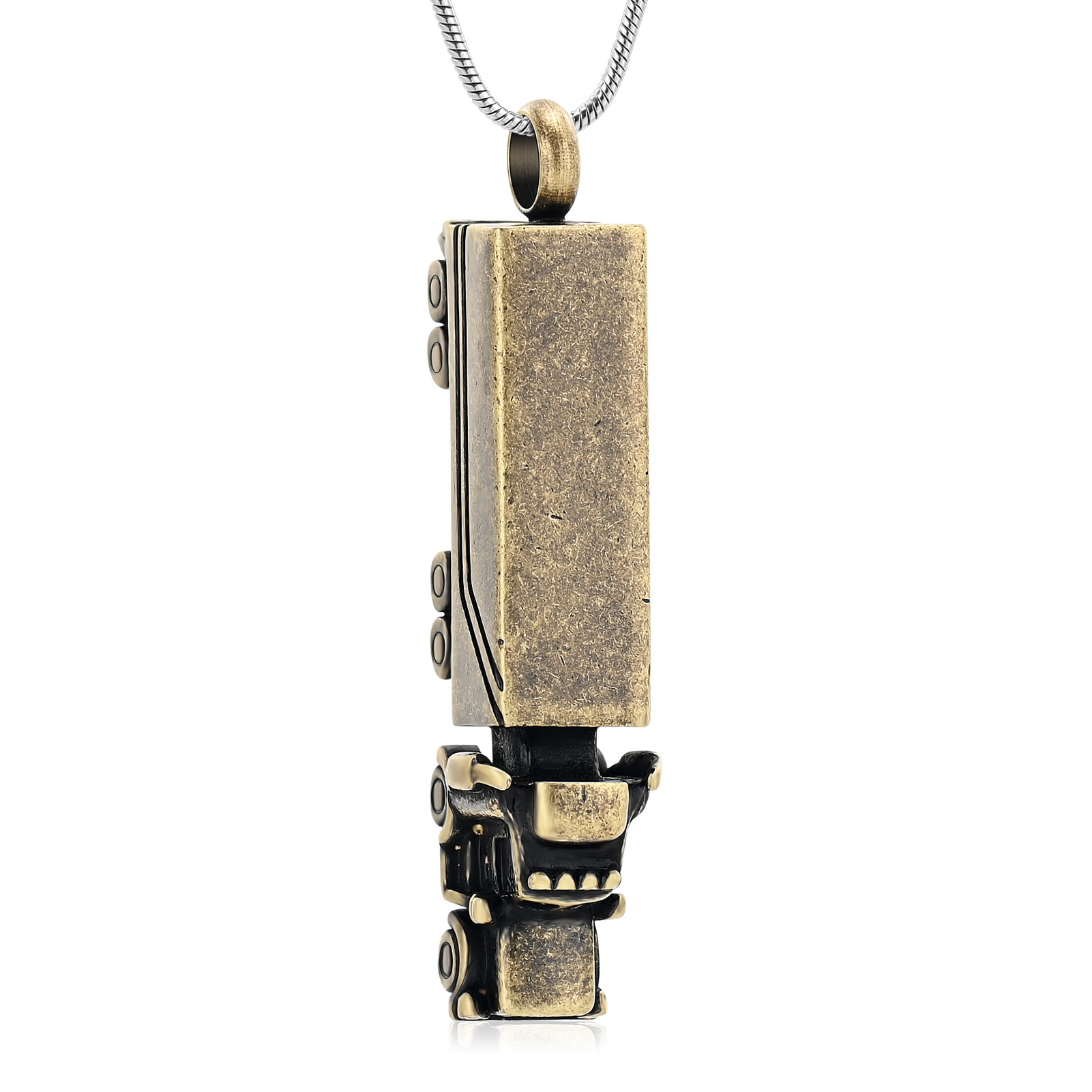 18 Wheeler Semi Truck Urn Necklace for Ashes Urn Cremation Jewelry of ...
