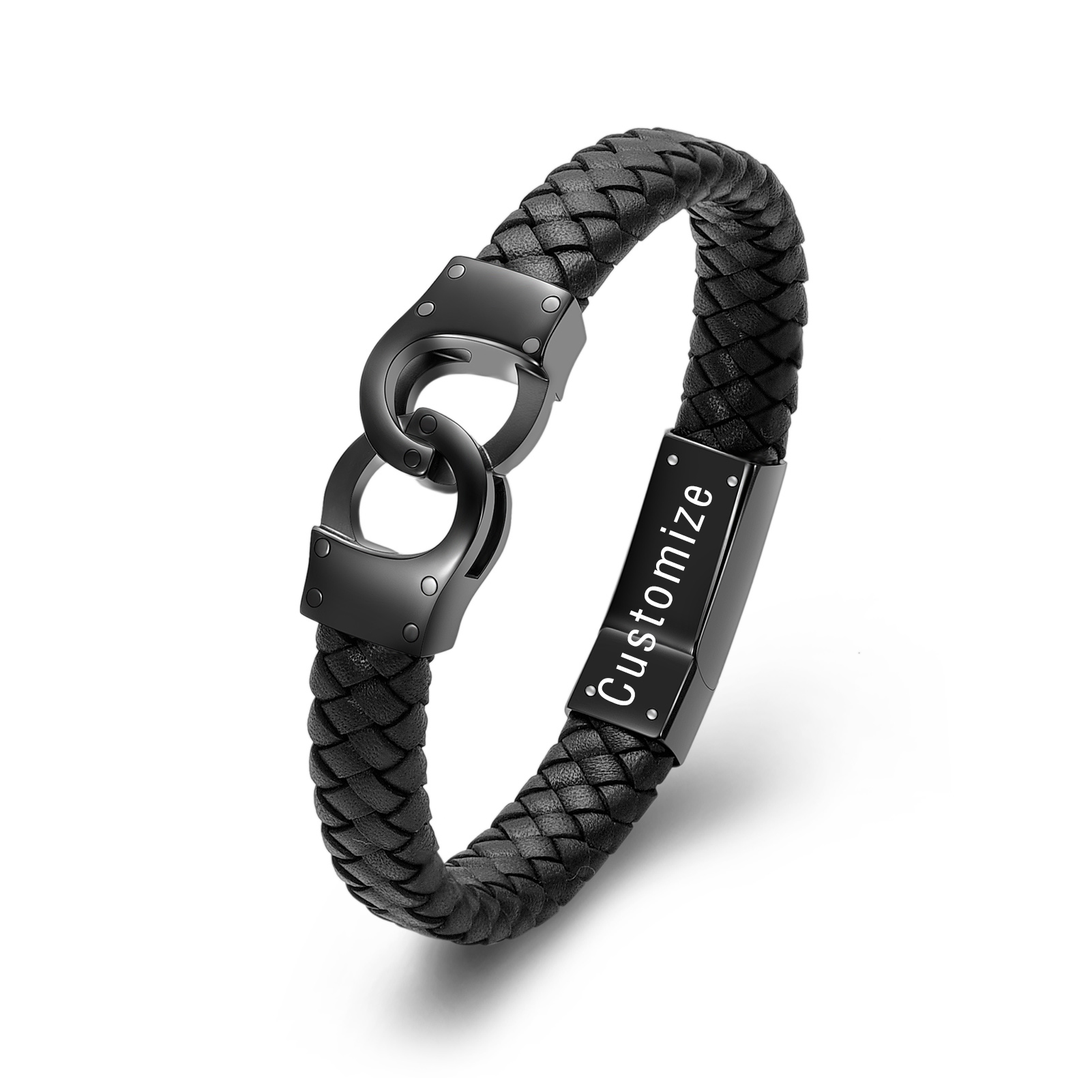 Urn Bracelet for Ashes Leather Cremation Bracelet F/ Human Ashes Memorial Bangle - Picture 28 of 32