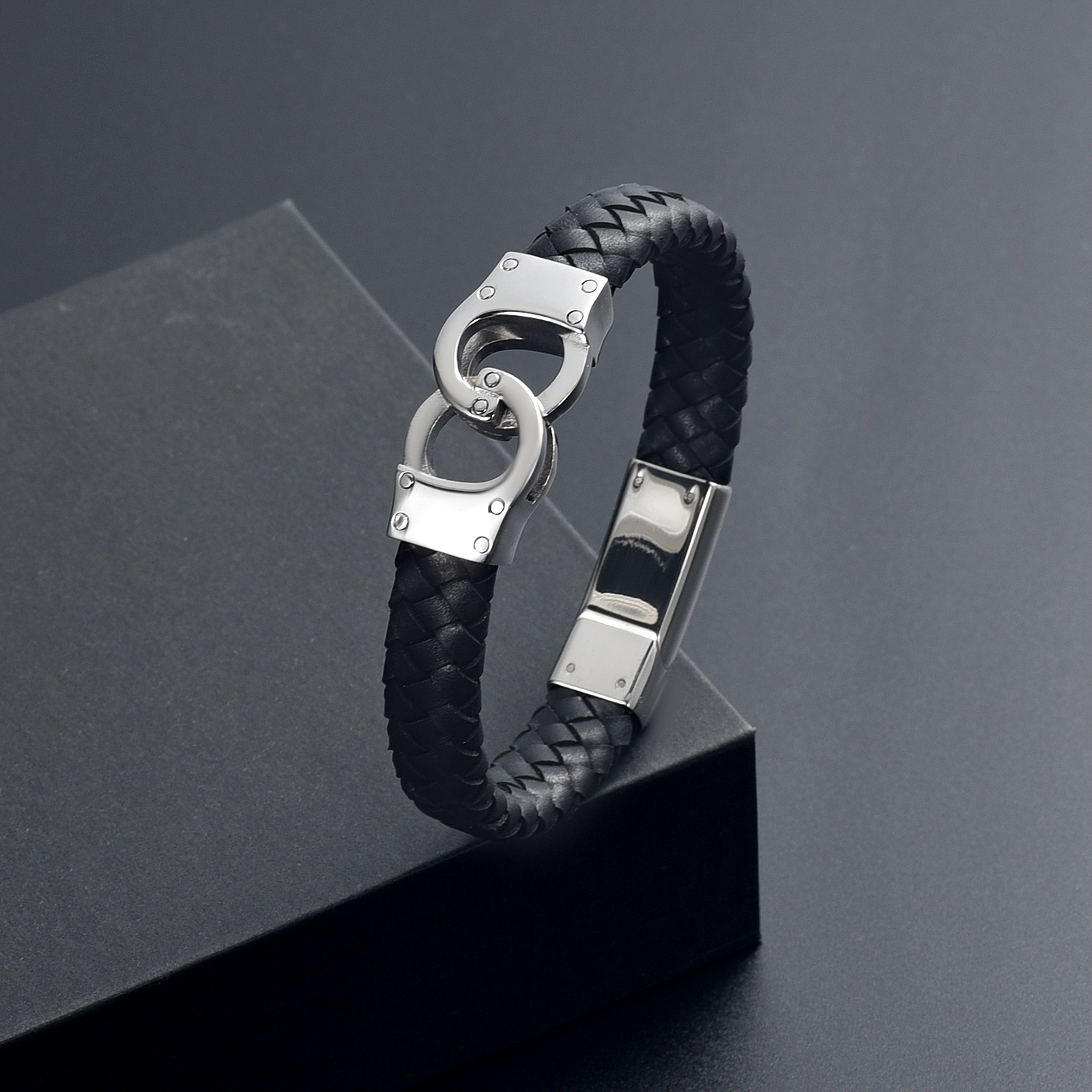 Urn Bracelet for Ashes Leather Cremation Bracelet F/ Human Ashes Memorial Bangle - Picture 31 of 32