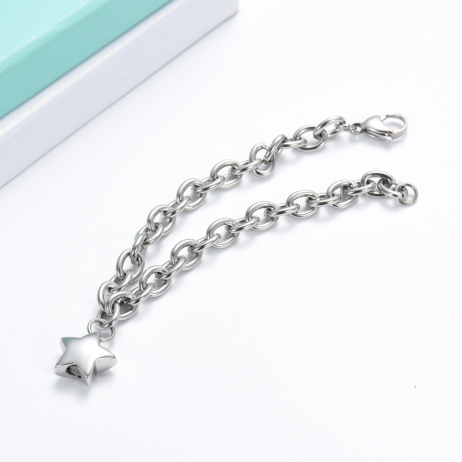 Adjustable Mini Star Cremation Jewelry for Ashes Memorial Urn Bracelet for Ashes