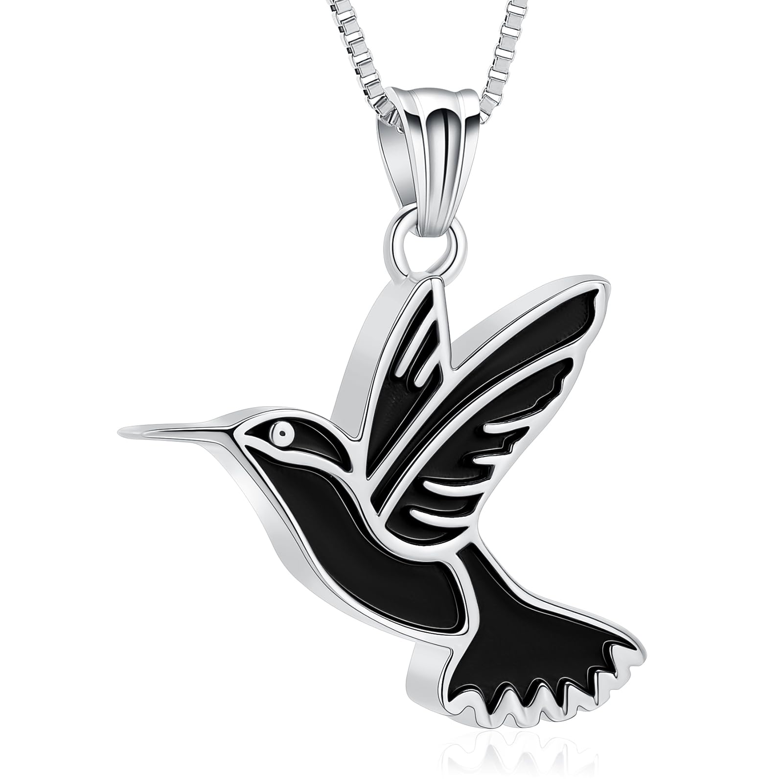 Hummingbird Urn Necklace for Ashes Cremation Memorial Ashes Pendant Memorial Urn