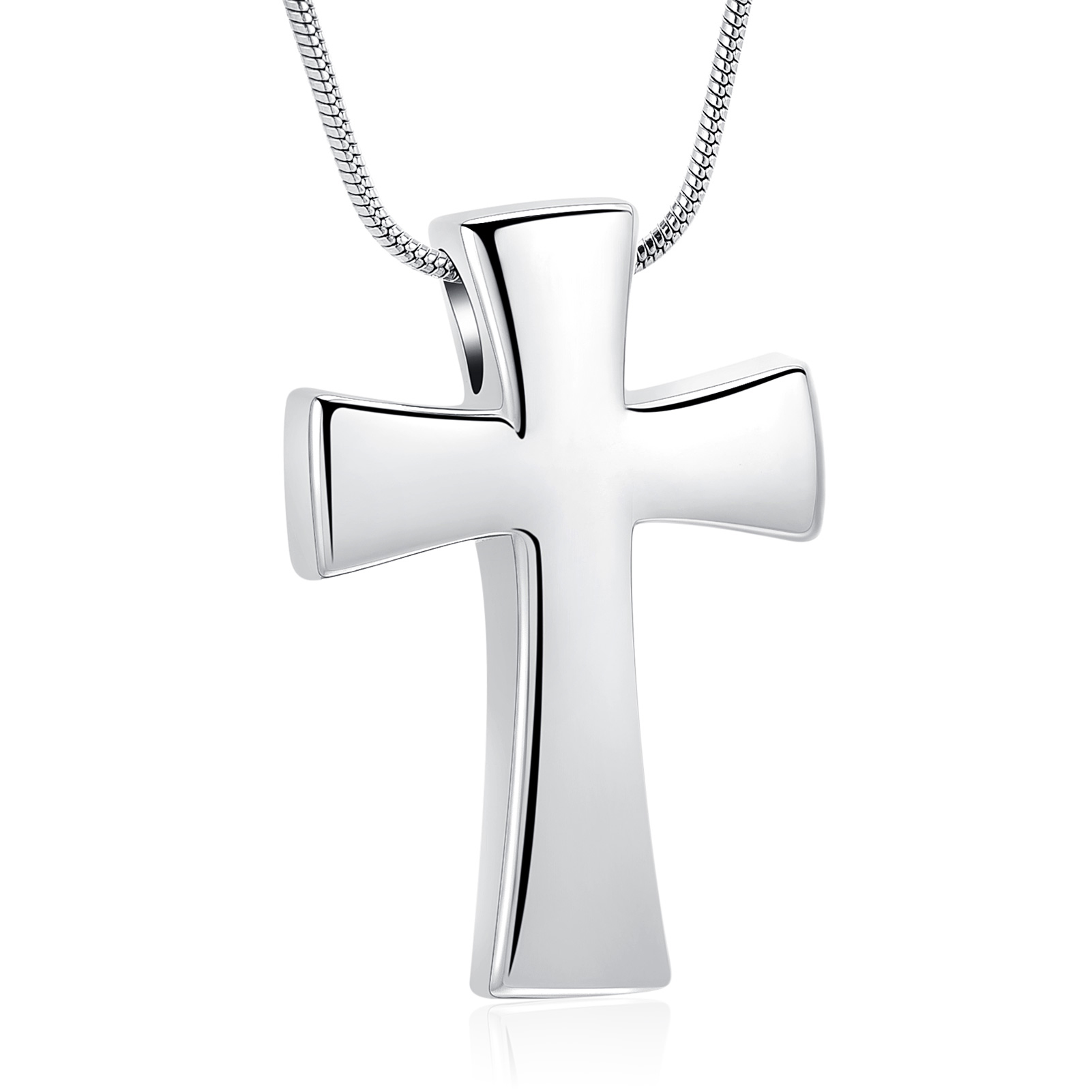 Memorial Cremation Cross Necklace for Ashes Cross Urn Locket Pendant Ash Holder