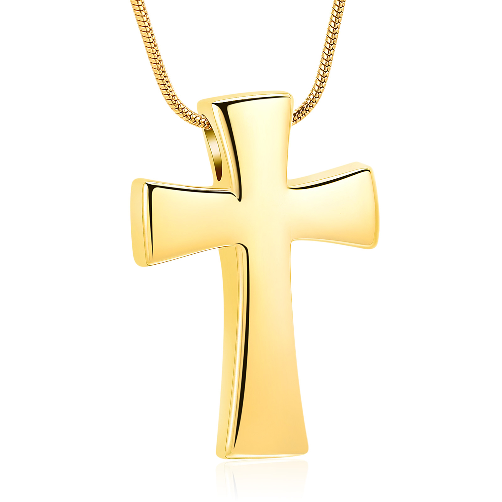 Memorial Cremation Cross Necklace for Ashes Cross Urn Locket Pendant Ash Holder