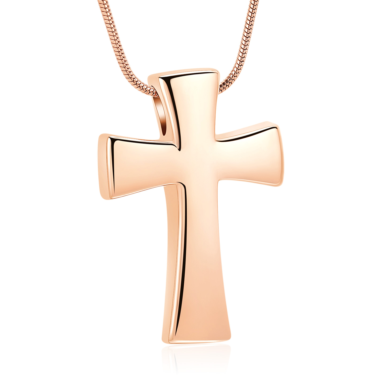 Memorial Cremation Cross Necklace for Ashes Cross Urn Locket Pendant Ash Holder