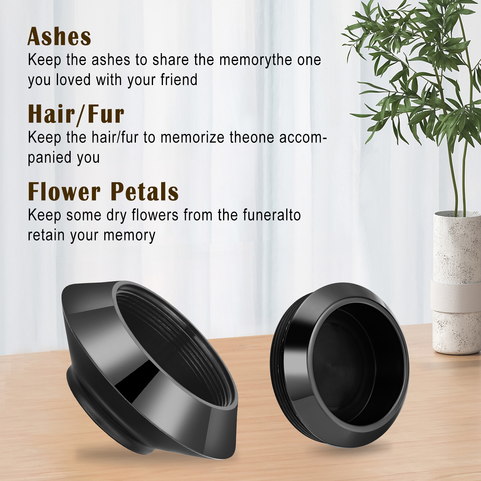 Cremation Urn Keepsake Urns for Adult Pet Ashes | Decorative Urn Candle  Holder