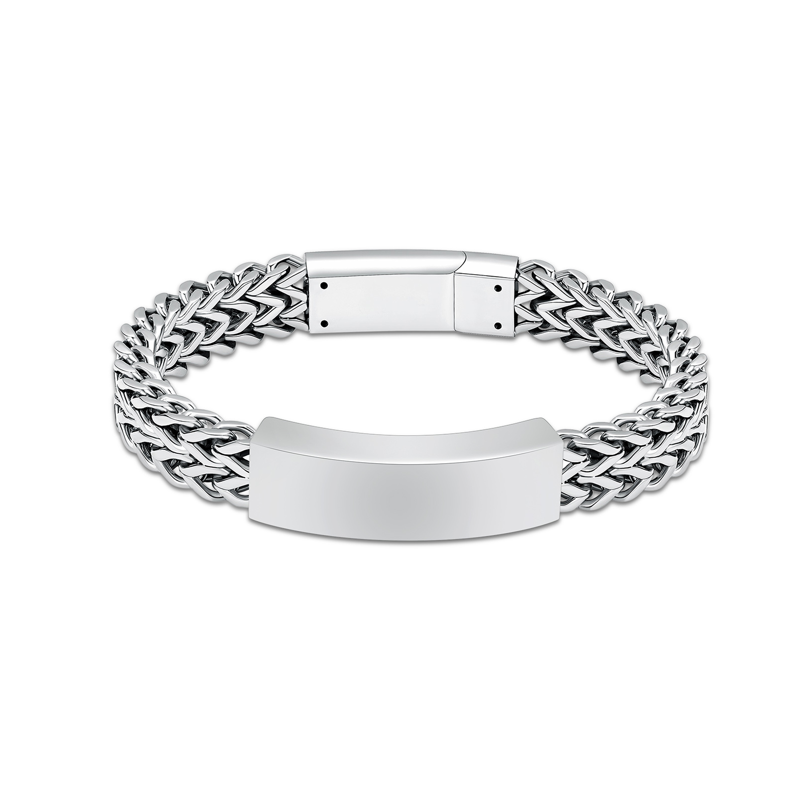 Cremation Bracelet for Ashes for Men-Stainless Steel Cuban Link Ash Urn Bracelet