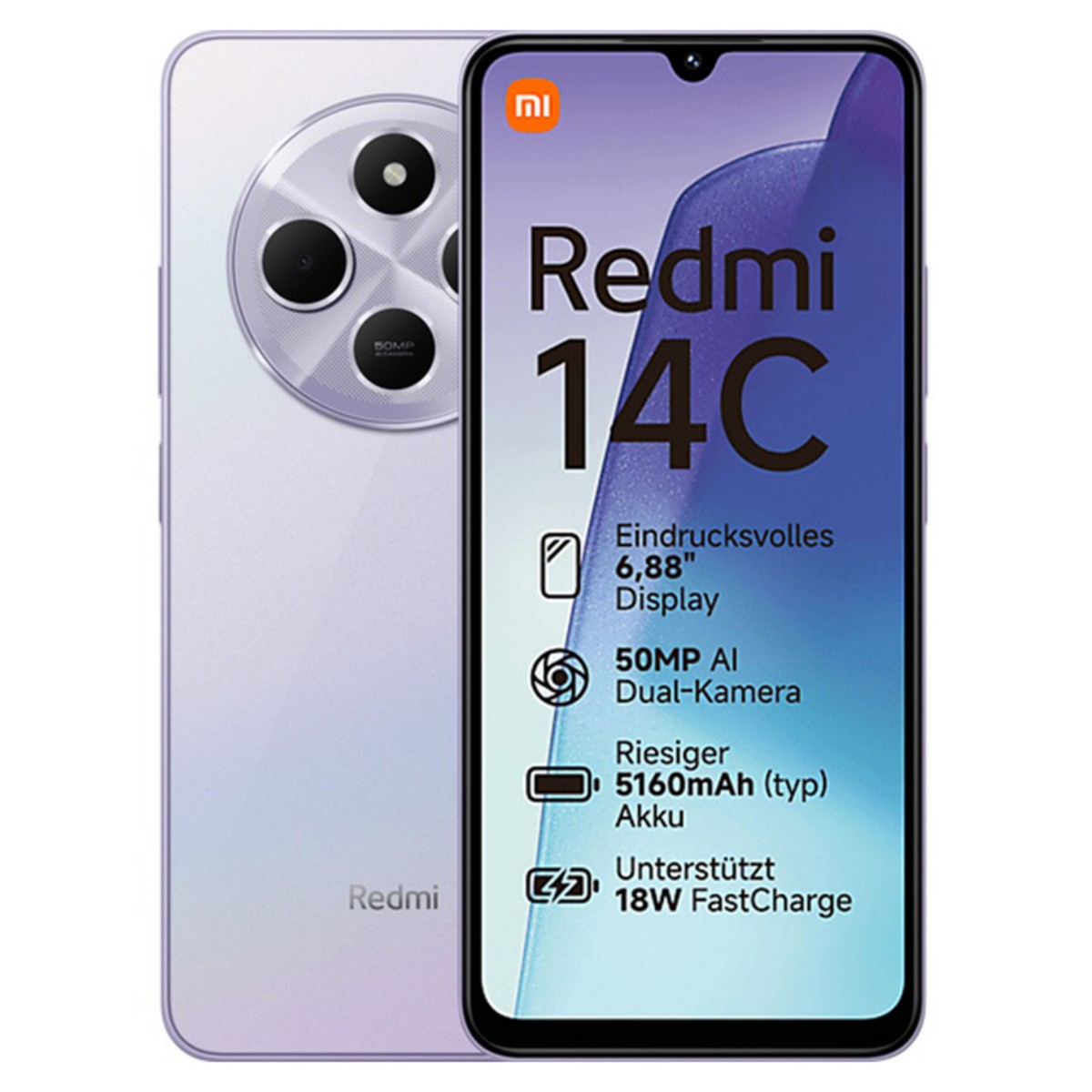 Xiaomi Redmi 14C Smartphone 8+256GB Android Móvil 6.88" LTE Doble Cámara 5160mAh - Imagen 23 de 32
