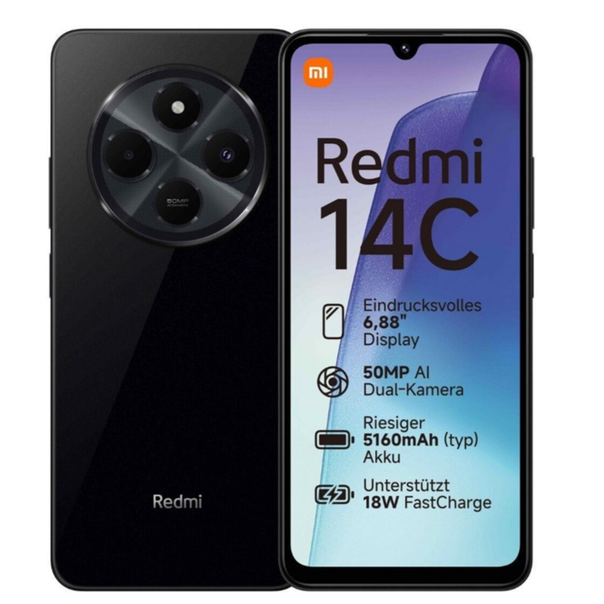 Xiaomi Redmi 14C Smartphone 8+256GB Android Móvil 6.88" LTE Doble Cámara 5160mAh - Imagen 28 de 32