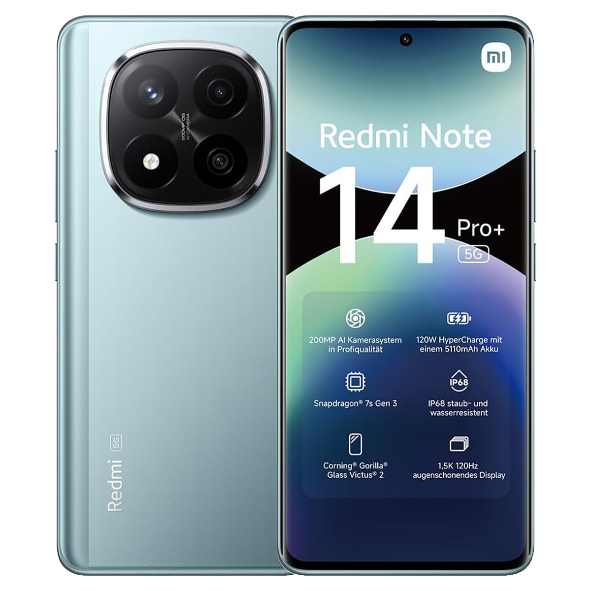 Xiaomi Redmi Note 14 Pro Plus 12+512GB 5G Smartphone 6,67" AMOLED 200MP HyperOS - Bild 14 von 16