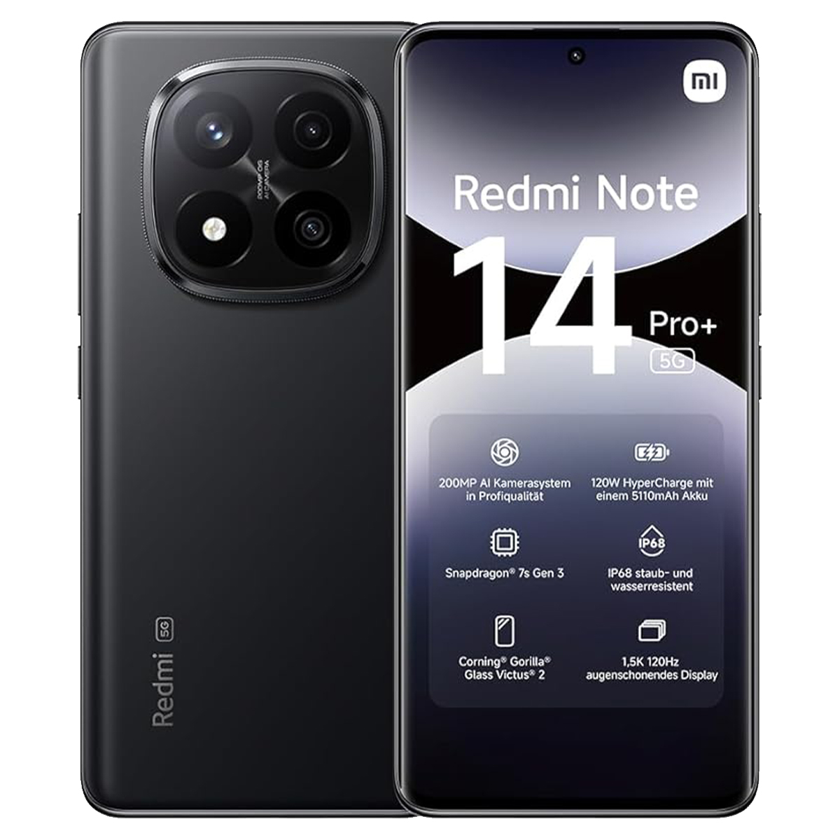 Xiaomi Redmi Note 14 Pro Plus 12+512GB 5G Smartphone 6,67" AMOLED 200MP HyperOS - Bild 15 von 16