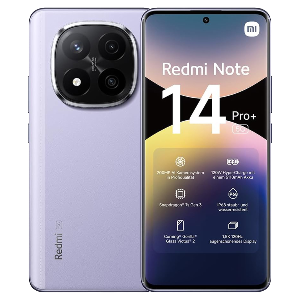 Xiaomi Redmi Note 14 Pro Plus 12+512GB 5G Smartphone 6,67" AMOLED 200MP HyperOS - Bild 16 von 16