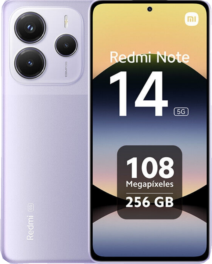 Smartphone Xiaomi Redmi Note 14 5G 8GB+256GB 6,67'' AMOLED Dimensión 7025-Ultra - Imagen 9 de 10