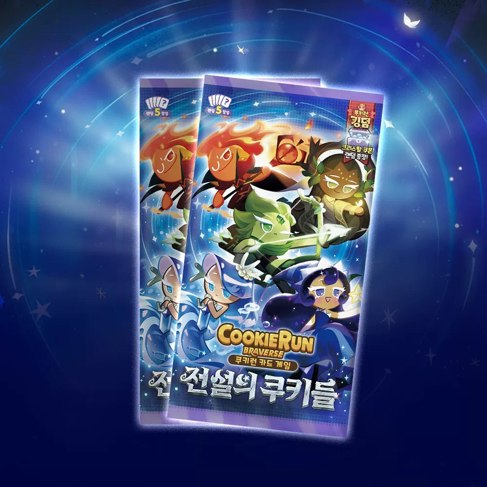 Cookie Run Kingdom Card Battle Card alle Serien Sammlung Karten 5 Paket - Bild 11 von 14