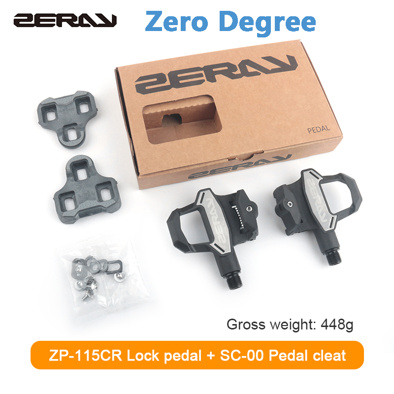 ZERAY Clipless Pedals Carbon Road Bike Pedal Bicycle Cycling Pedal for Look KEO - Picture 13 of 19
